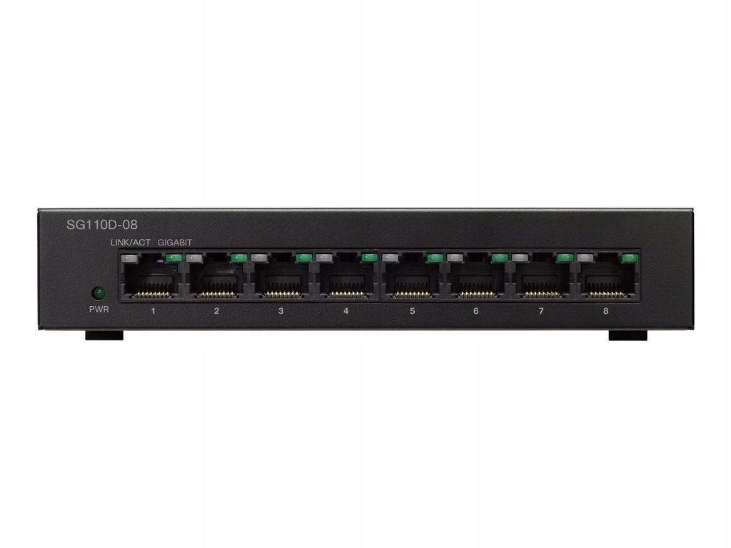 Купить Коммутатор Cisco SG110D-08-EU черный: отзывы, фото, характеристики в интерне-магазине Aredi.ru