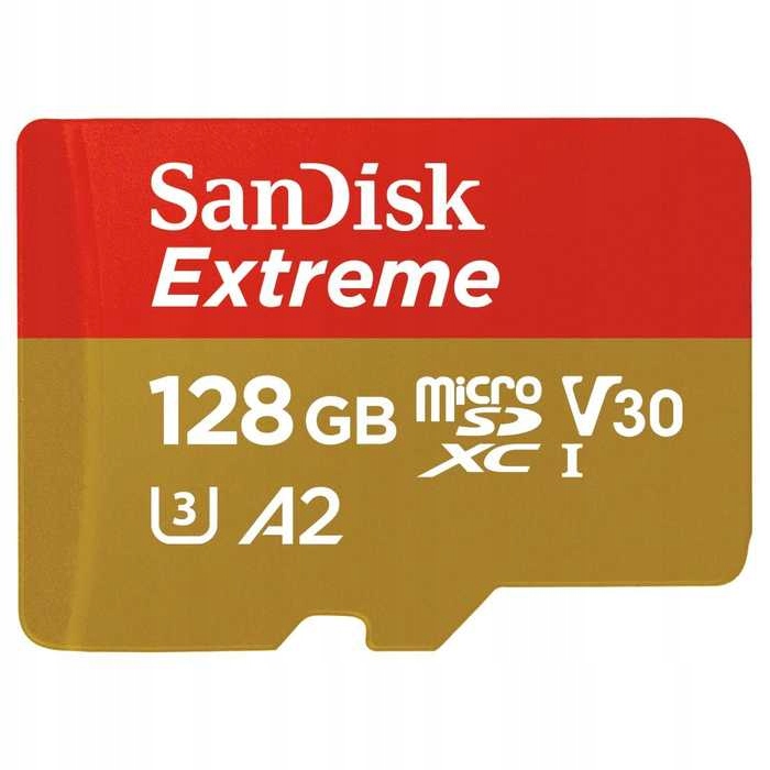 Купить Карта памяти SANDISK Extreme micro SDXC 128 ГБ: отзывы, фото, характеристики в интерне-магазине Aredi.ru