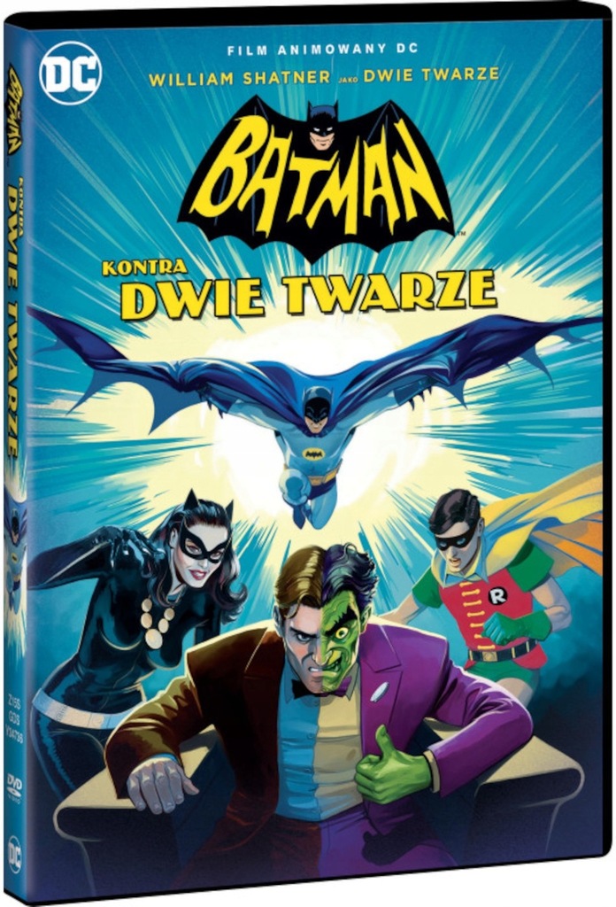 DC Batman Kontra Dwie Twarze (DVD)