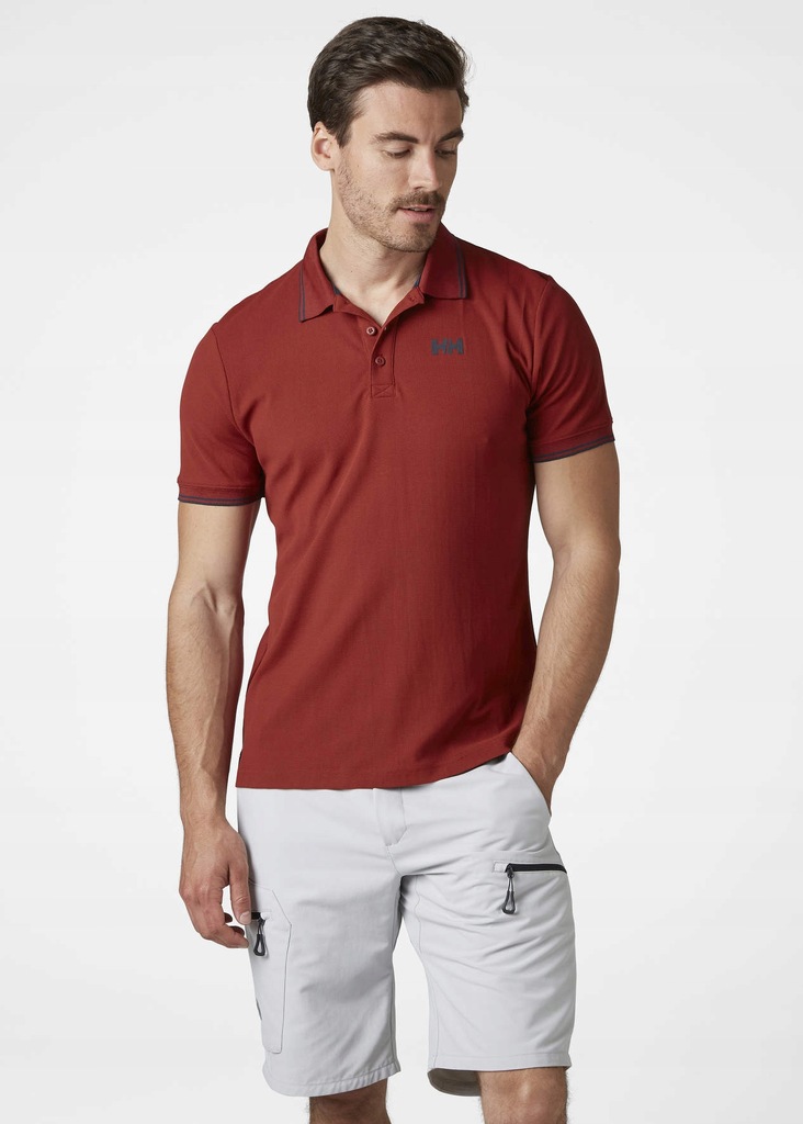 Polo męskie Helly Hansen KOS Polo-Oxblood M