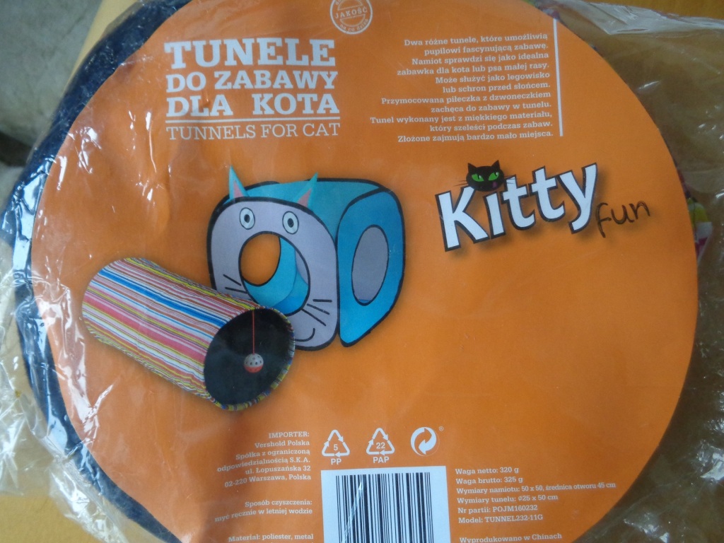 tunele dla kota/psa Kitty fun