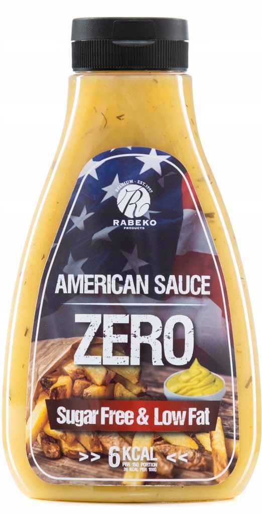 Rabeko American Sauce Zero Sugar Free & Low Fat sos 425ml Amerykański