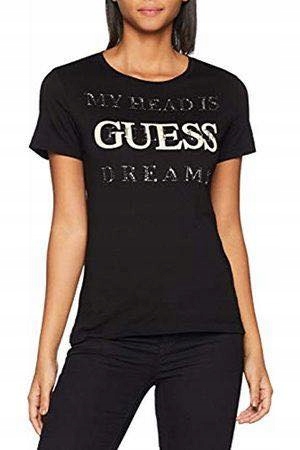 GUESS T-SHIRT DAMSKI KOSZUKA GRANATOWA ROZMIAR M