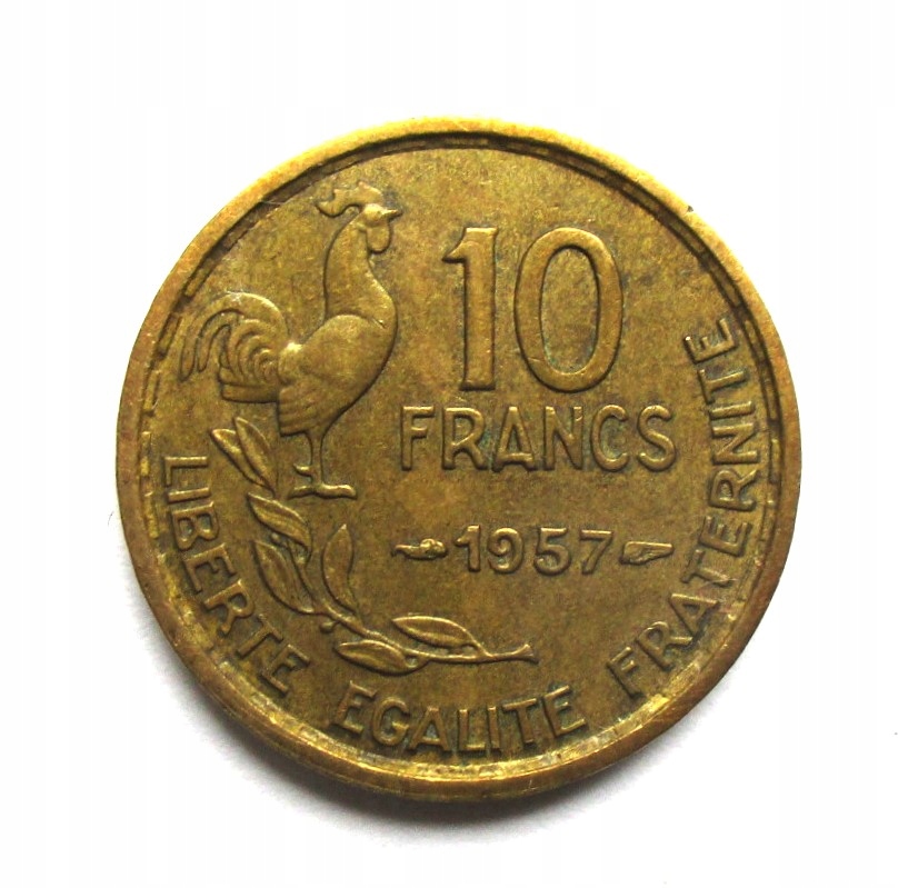 10 Franków 1957 r. Francja