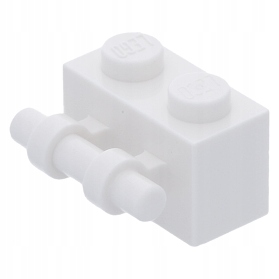 LEGO Klocek z zaczepem 1x2 30236 biały white. Cena za 4 szt. ZB2