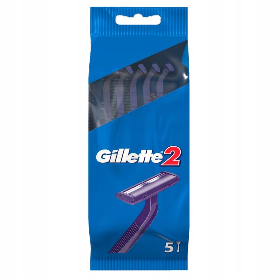 GILLETTE 2 Jednorazowe Maszynki Do Golenia 5 szt