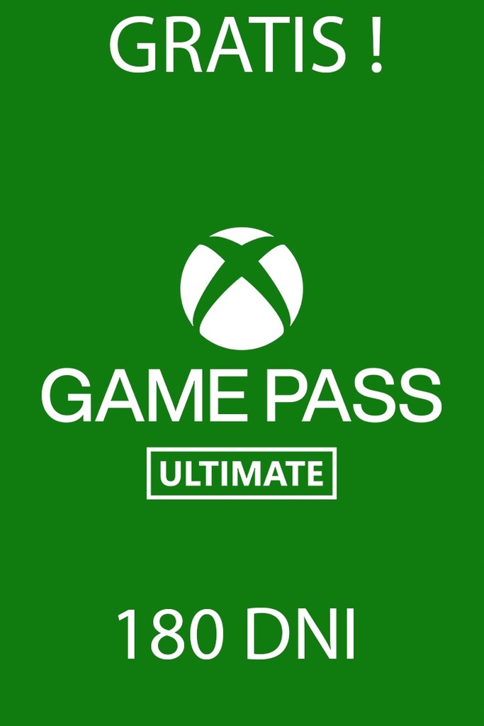 XBOX GAME PASS ULTIMATE 180 DNI 6 MIESIĘCY LIVE GO