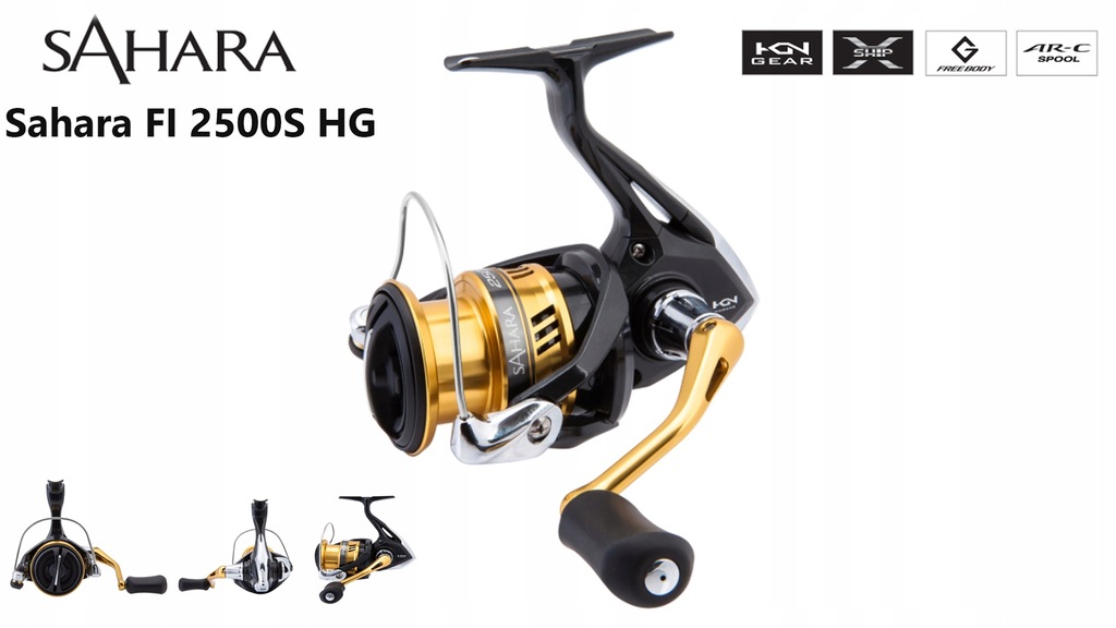 Kołowrotek Shimano Sahara FI 2500S HG