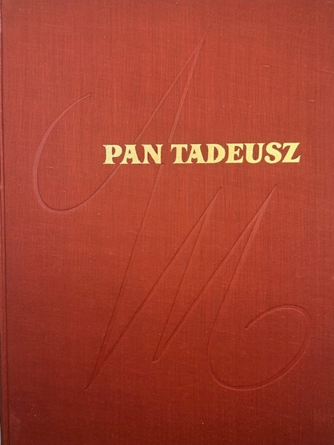 Adam Mickiewicz Pan Tadeusz il Andriollego Arkady Warszawa 1959 r