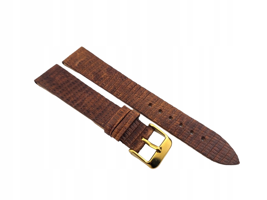 PASEK DO ZEGARKA HAND MADE REDUS 18mm NATURALNY WARAN LEŚNY