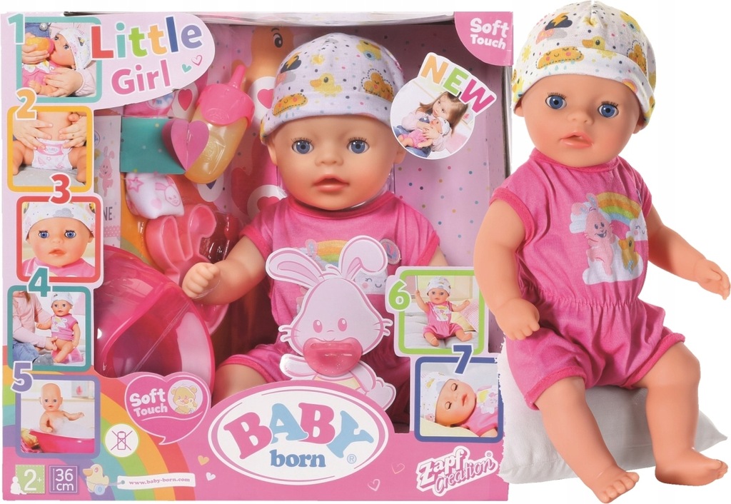 Купить ИНТЕРАКТИВНАЯ КУКЛА BABY BORN LITTLE GIRL 827321: отзывы, фото, характеристики в интерне-магазине Aredi.ru