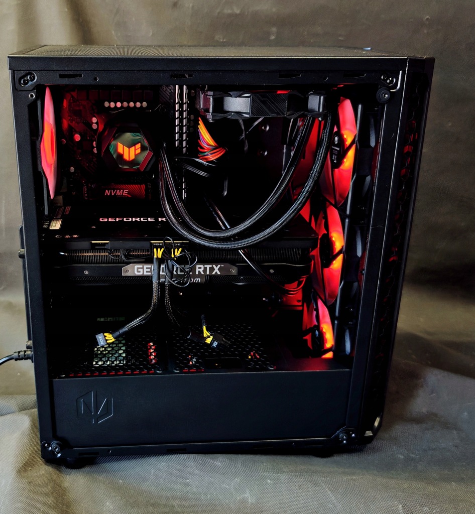 Komputer do gier Gamingowy GeForce RTX 3070 i3 4,7 GHz 32GB 512GB SSD