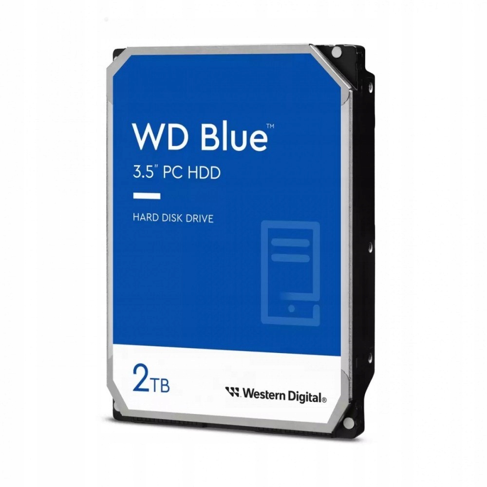 Dysk twardy WD Blue 2TB 3,5 256MB SATAIII 5400 RPM Western Digital