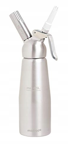 Syfon do spieniania zimnych i gorących musów bitej śmietany 0,5 l MASTRAD