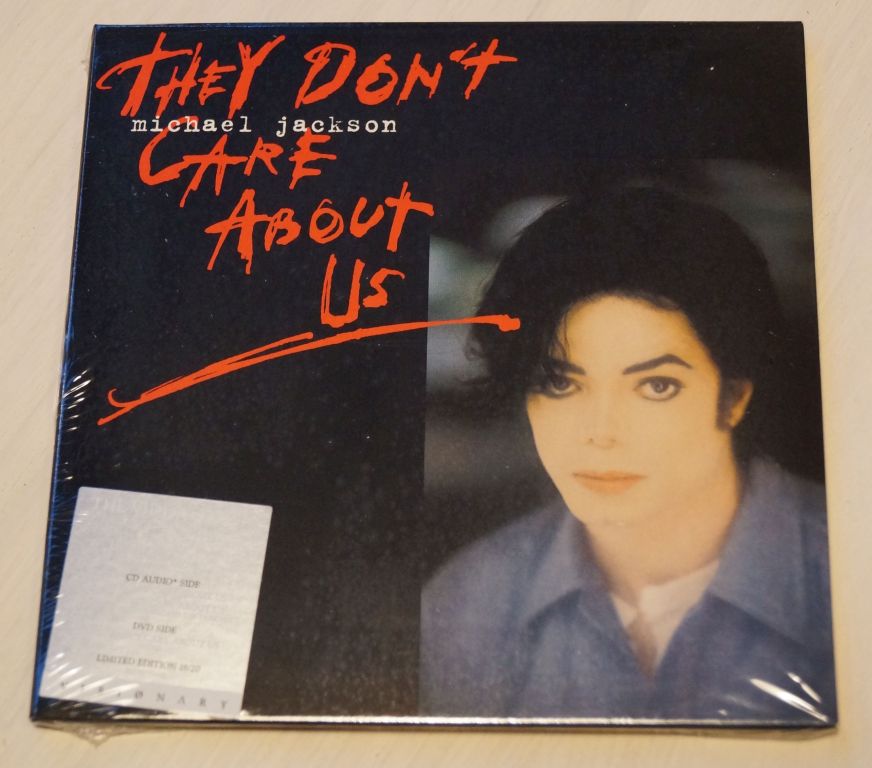 Michael Jackson They Don't Care About Us  DualDisc