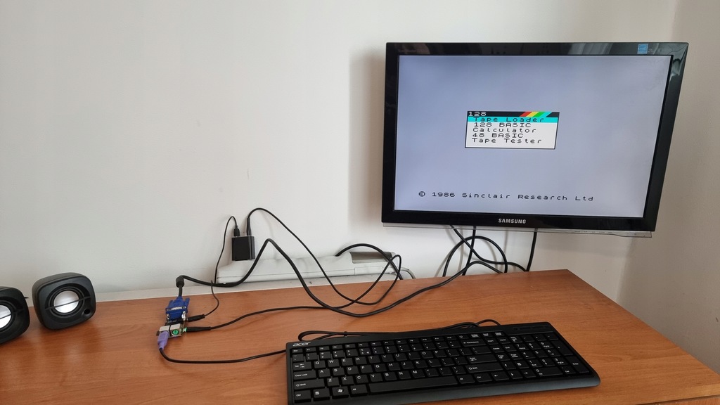 NAJLEPSZY sprzętowy emulator ZX SPECTRUM na ESP32 ESPECTRUM