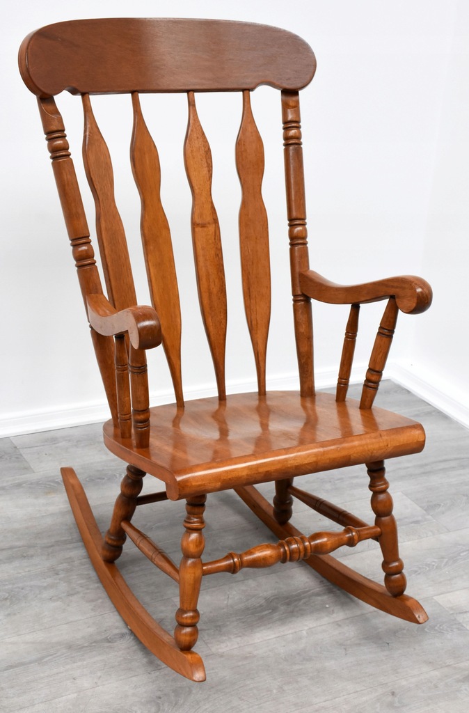 STYLOWY FOTEL DĘBOWY BUJANY