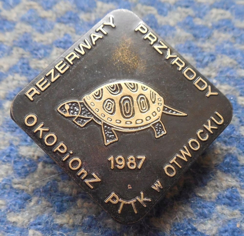 REZERWATY PRZYRODY OKOPiOnZ OTWOCK 1987 ( złota )