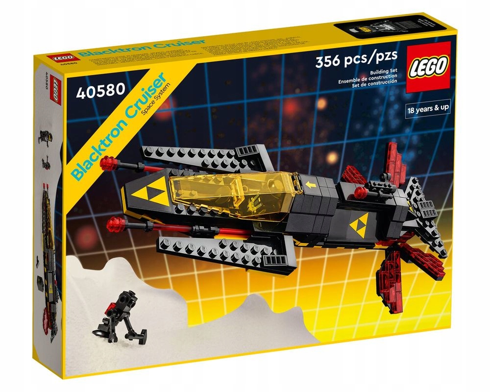 LEGO Space 40580 Krążownik Blacktron