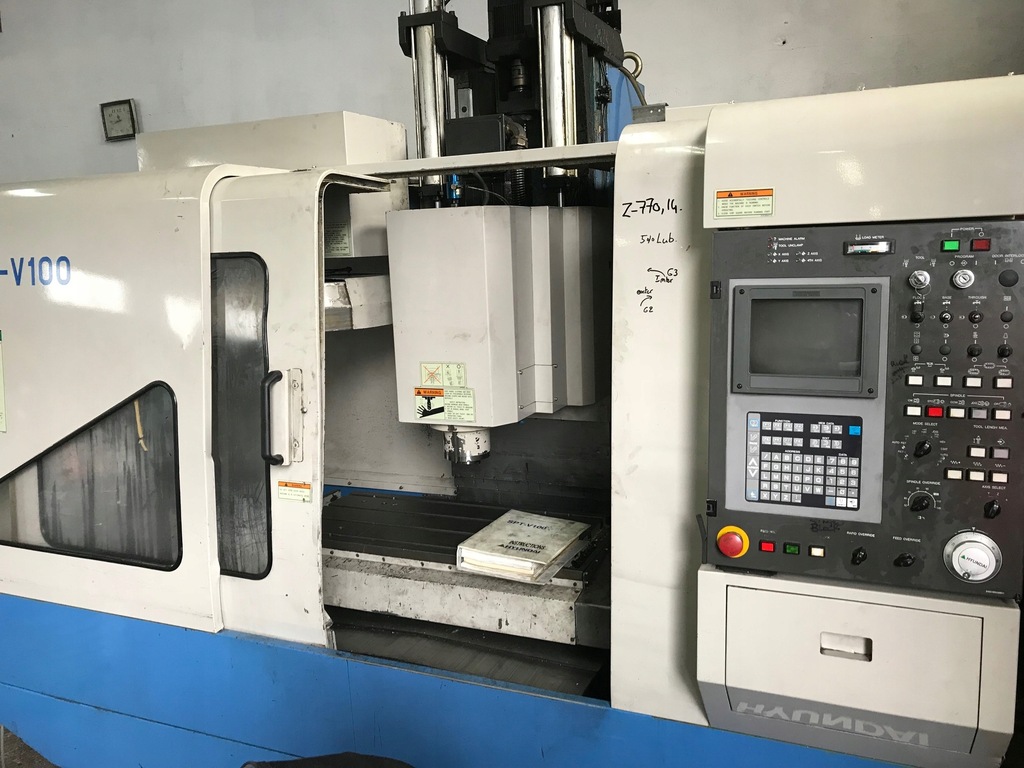 Centrum Frezarka HYUNDAI KIA cnc 1999rok x800mm