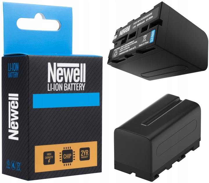Akumulator Newell NP-F970 LCD 8600 mAh do Sony