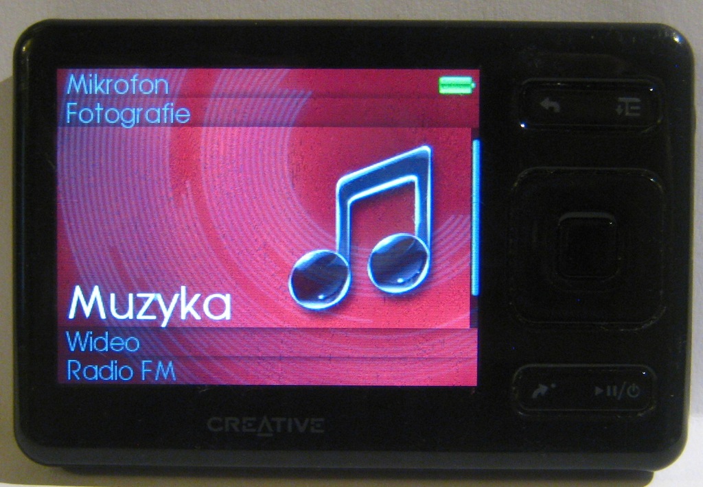 CREATIVE ZEN MX 8GB デジタルオーディオプレーヤー CREATIVE