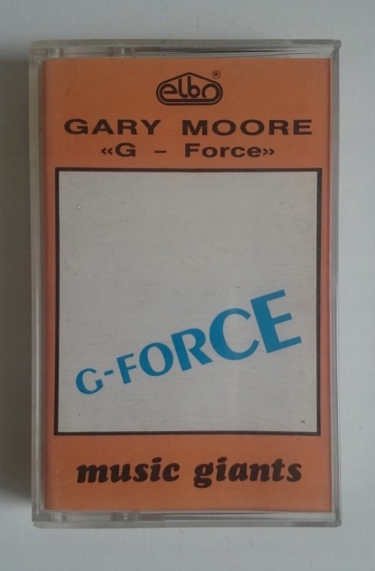 GARY MORRE G-FORCE* kaseta audio