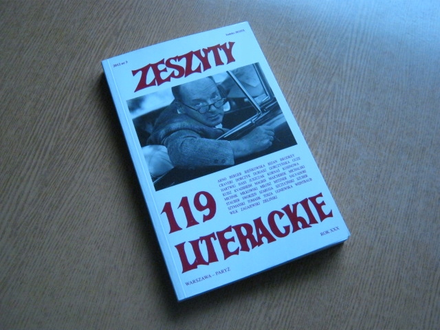 ZESZYTY LITERACKIE 119 2012 nr 3 JESIEŃ rok XXX