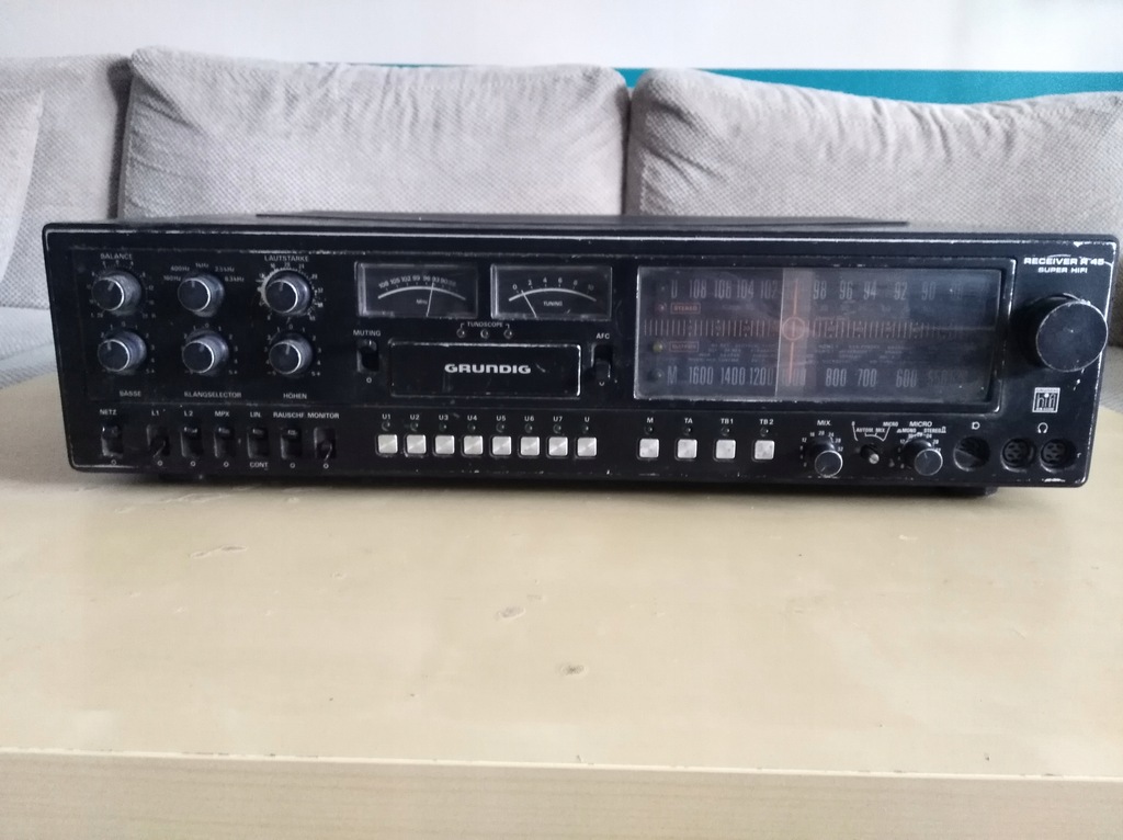 Amplituner Grundig r45a klasyk vintage super sprzę