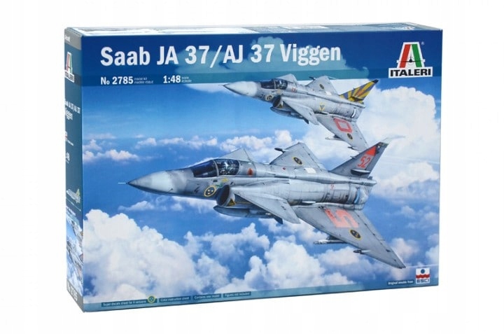Купить Saab JA 37/AJ 37 Viggen /1:48/ - Italeri 2785: отзывы, фото, характеристики в интерне-магазине Aredi.ru