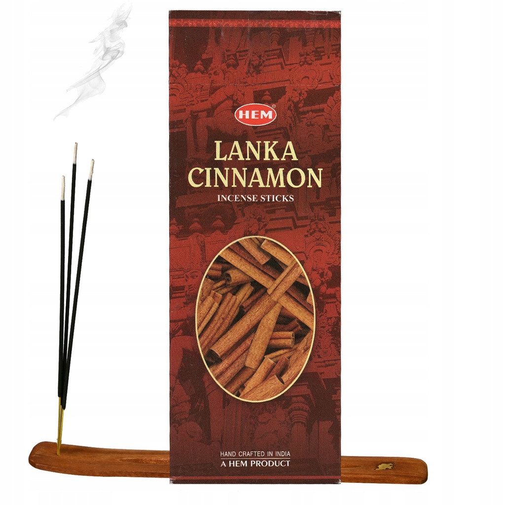 Kadzidełka LANKA CINNAMON Kadzidła HEM 120 szt Aromaterapia Medytacja