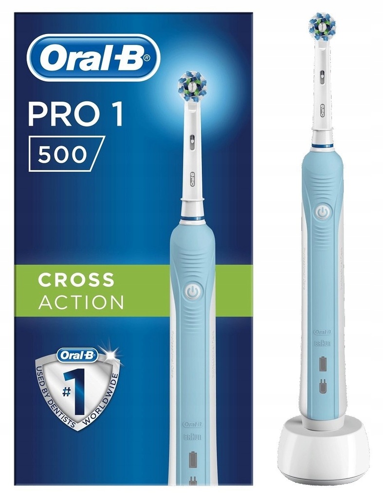 ORAL-B PRO 1 500 SZCZOTECZKA ELEKTRYCZNA - 12885867359 - oficjalne ...