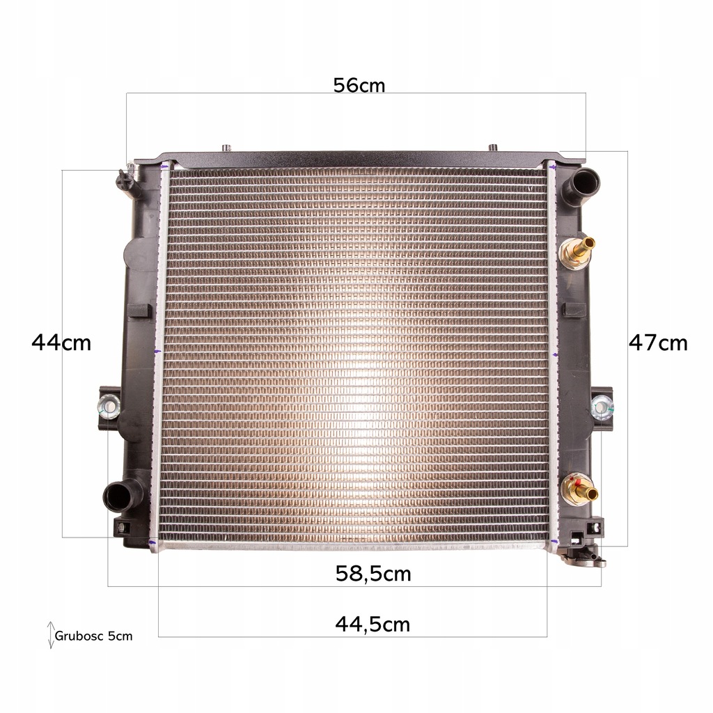CHŁODNICA WODY MITSUBISHI FD20~30 S4S (F14E/F18C) WÓZEK WIDŁOWY HC HANGCHA