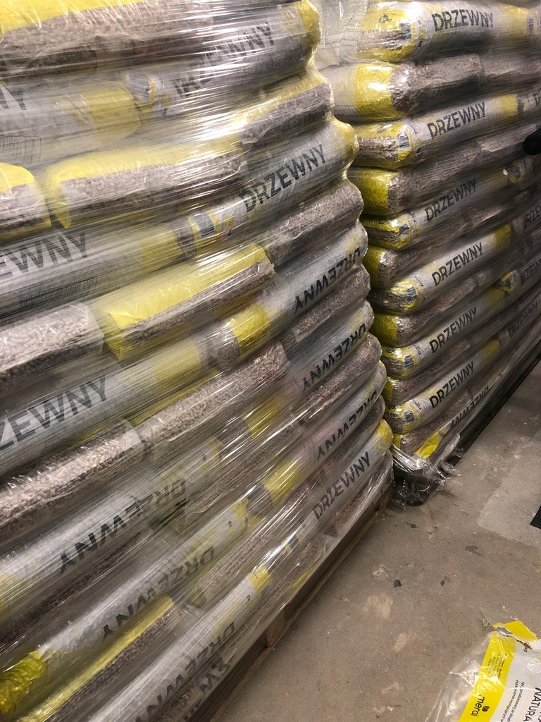PELET 15kg PELLET 6mm drzewny Certyfikowany EN+ A1 12232867614