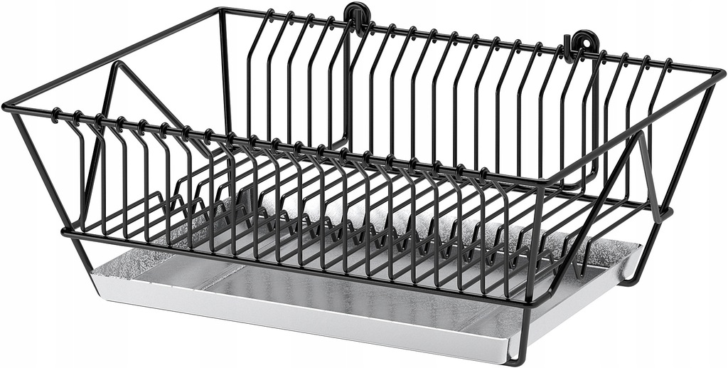 IKEA FINTORP SUSZARKA DO NACZYŃ OCIEKACZ CZARNA