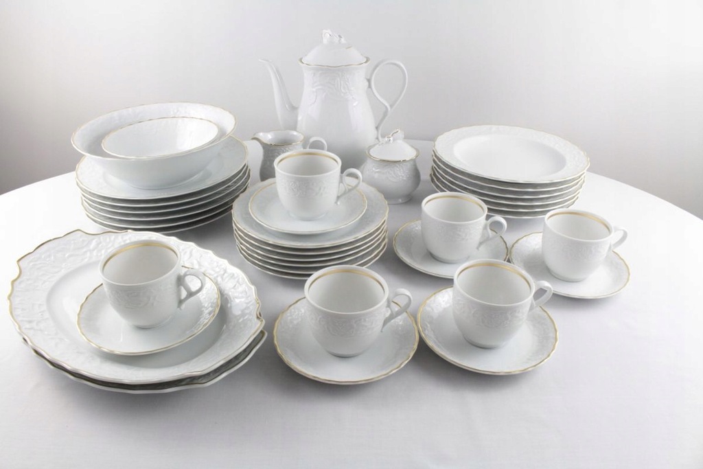 Mitterteich Princess Gold - limitowany serwis 6 os