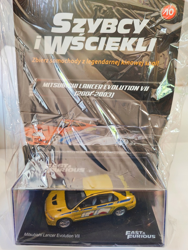 Szybcy i Wściekli 10 Mitsubishi Lancer Evo VII 9 2001-2003 1:43 DEFEKT
