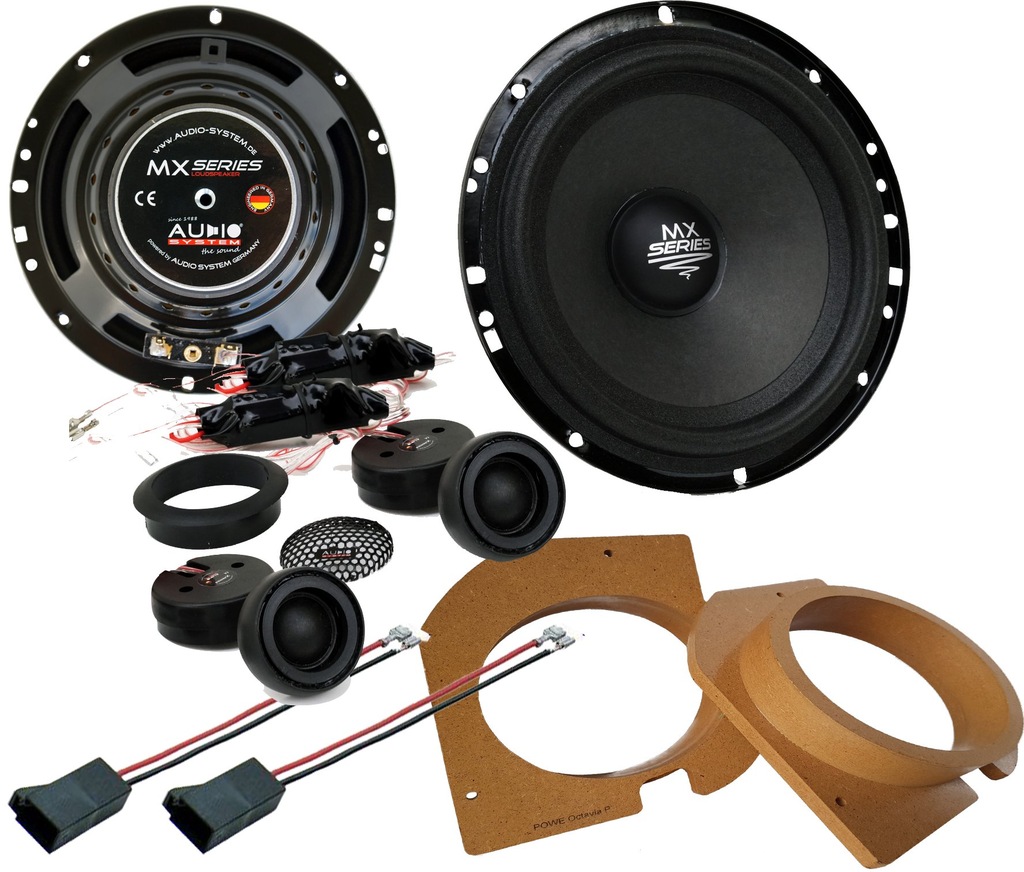 VW Golf III 3 Audio System MX165evo +MDF+kabel Wro