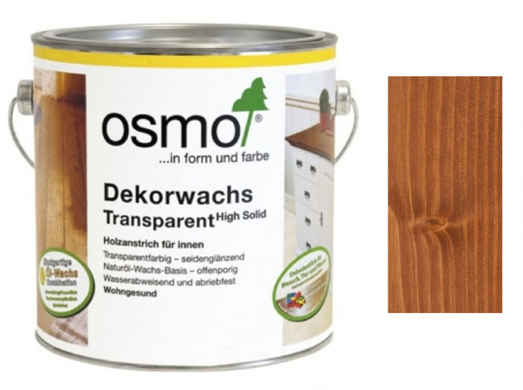 Osmo 3138 Wosk Dekoracyjny MAHOŃ próbka 0,125L