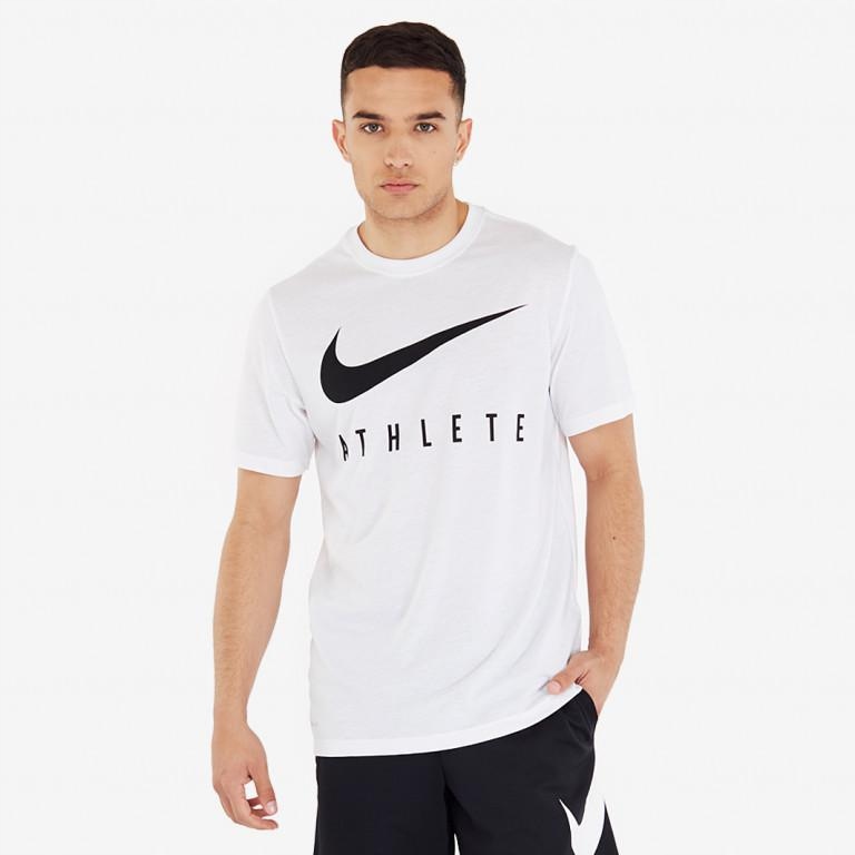 K1E108*NIKE T-SHIRT BIAŁY LOGO 38 M A01