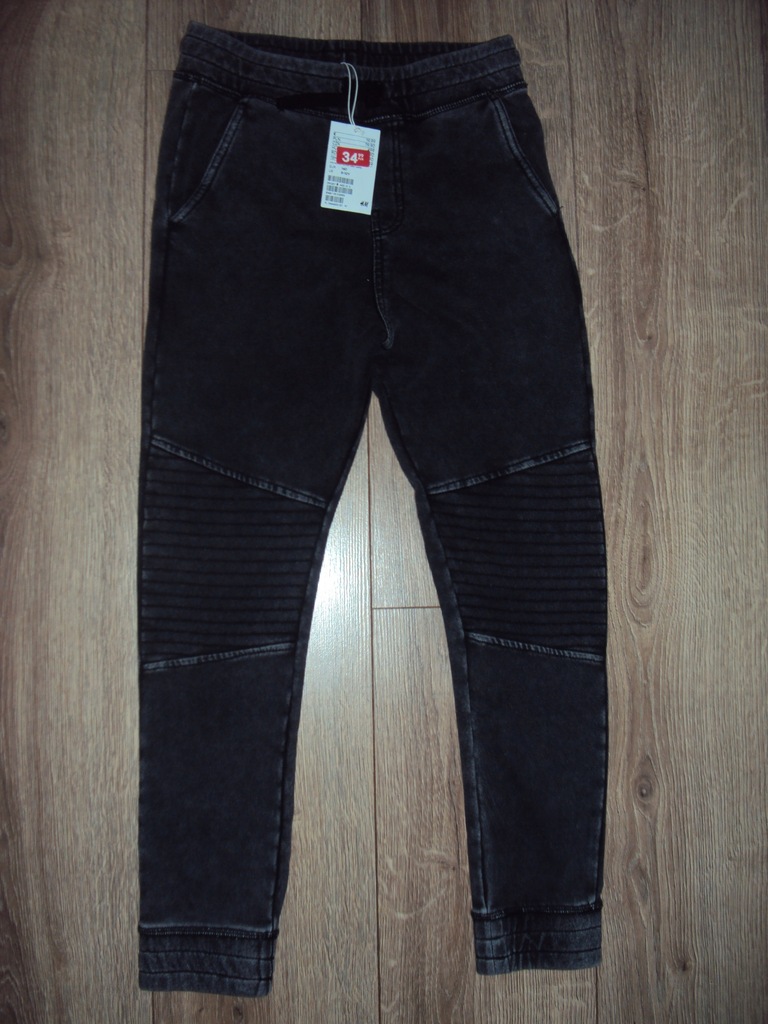 H&M NOWE spodnie dresy joggersy r.140