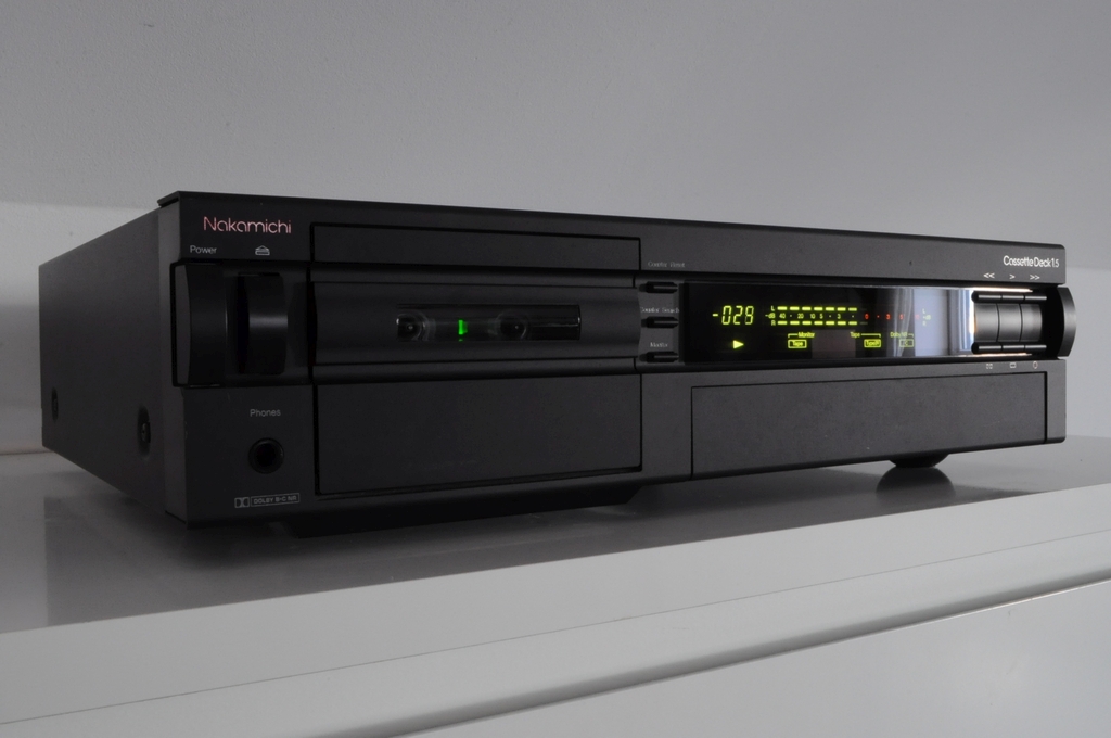 Nakamichi Cassette Deck 1.5 _ 3 Head Dual Capstan 7058856175 oficjalne archiwum Allegro