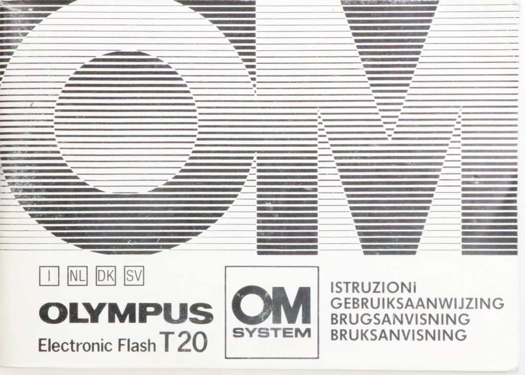 instrukcja obsługi OLYMPUS Electronic Flash T20