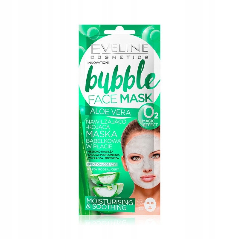 Bubble Face Mask nawilżająca bąbelkowa maska w pła