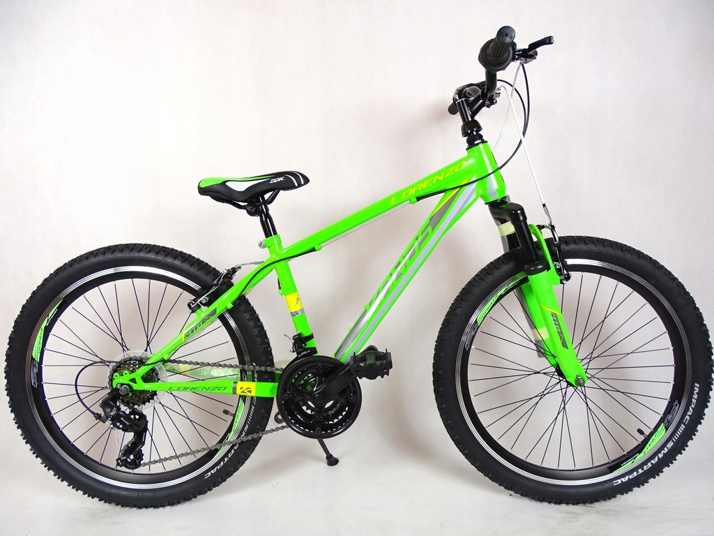 Rower KANDS LORENZO 24'' na komunie green 9128314661 oficjalne