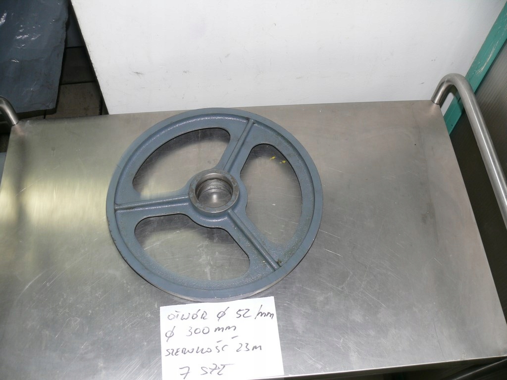Koło napędowe 300 mm do przecinarki taśmowej