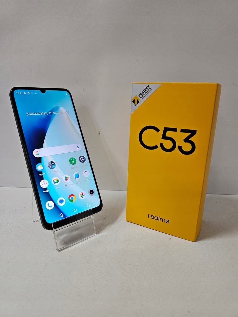 Smartfon REALME C53 6 GB / 128 GB czarny, komplet