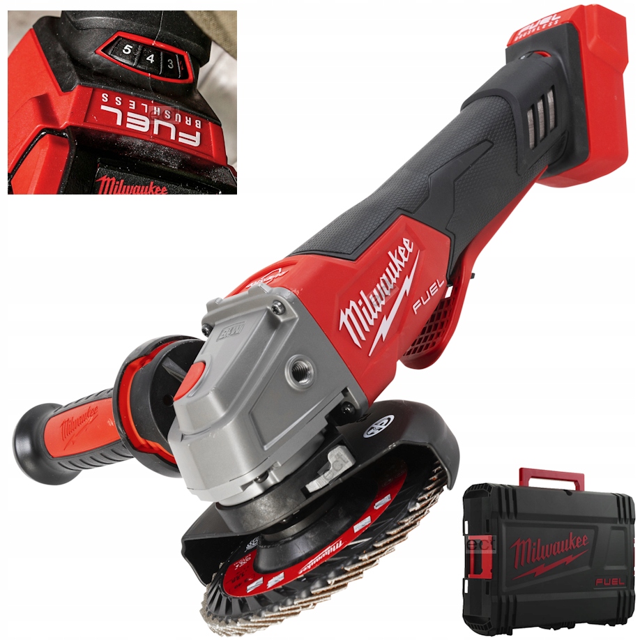 MILWAUKEE M18 FSAGV125XPDB-0X AKUM. SZLIFIERKA