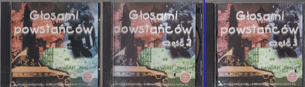 GŁOSAMI POWSTAŃCÓW część 1-3 dokument CD