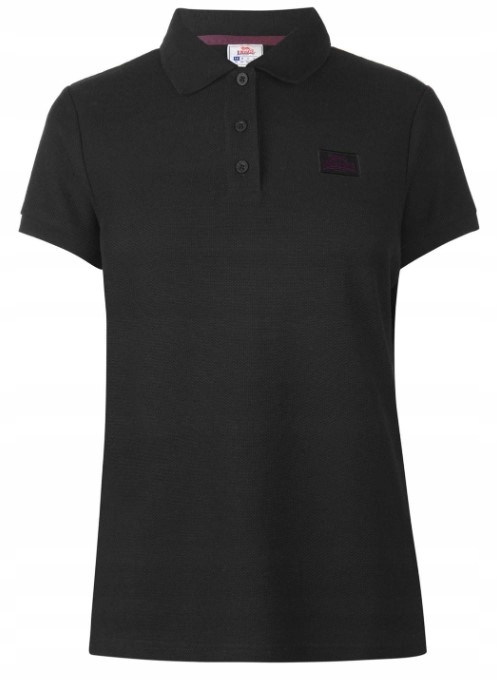 Damska koszulka polo LONSDALE czarna 3XL A213